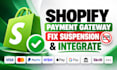 fix shopify payment gateway paypal and stripe integration