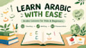 teach arabic language to kids with fun audio lessons