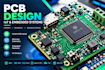 design iot pcb schematic embedded hardware cm4 hat pcie esp32 stm32 arm cortex