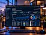 create a custom react dashboard with KPI cards and charts