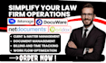 automate netdocuments imanage worldox docuware sharefile legal document workflow