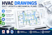 create hvac drawings duct layouts and mechanical plans