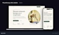 build a fast nextjs landing page, react landing page with tailwind css