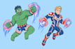 create custom superhero and supervillain character