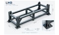 design weldment frames with cut lists and fabrication drawings