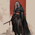 create a dnd character art, fantasy character, illustration