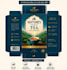 design luxury tea packaging box and tea bag pouch label