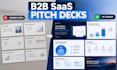 design a b2b saas pitch deck to secure vc funding