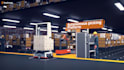 create 3d industrial animation robotic automated manufacturing production line
