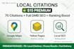 do local SEO and google map ranking