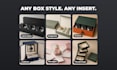 create a rigid or magnetic gift box dieline with insert and 3d mockup
