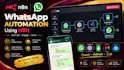 build whatsapp chatbot and automation using n8n
