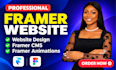 framer website develop framer website design framer developer framer website