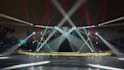 create realistic 3d event stage design with lighting, led screen design