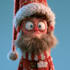 llustrate magical christmas scenes, characters