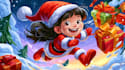 make unique christmas character illustrations with festive details
