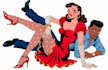 create pin up and cartoon illustrations