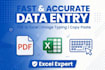 do b2b lead generation and data entry