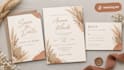 create editable canva invitation template, printable and digital