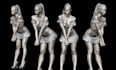 sculpt 3d printable miniature figurine character stl model