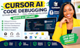 do cursor ai code debugging github copilot full stack developer website software
