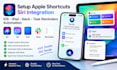 setup apple shortcut siri integration ios pad slack task reminders automation
