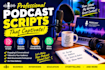 write podcast scripts episode outline introductions compelling show notes
