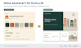 design a custom branded powerpoint template with master slides