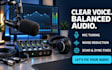 setup mic, dual PC streaming, stream deck and obs audio routing