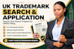 earch UK trademarks and help prepare your ukipo application