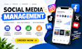 do social media manager management