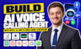 build ai voice calling agent with retell ai, vapi ai voice agent synthflow