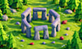 create custom low poly trees rocks and roblox nature assets