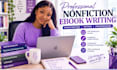 ghostwrite your nonfiction ebook and edit your manuscript