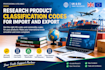 research product classification codes for import and export