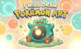 draw pokemon fan art