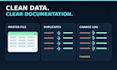 merge and clean excel or CSV customer lists with a change log