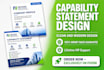 do professional capability statements, company profiles, government proposal