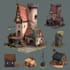 design 2d props, and objects for games in maya and blender