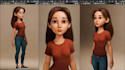 model 2d 3d character rig fix animate add 52 arkit blendshape blender cc5 iclone