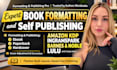 do book formatting for print book and ebook
