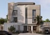 refine 3d apartment interior, realistic render for house facade, front elevation