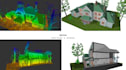 turn laser scan to 2d drawing, as built building documentation from point cloud