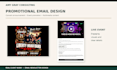 design a professional email newsletter