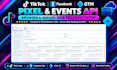 fix and setup tiktok pixel, tiktok conversion events API for tiktok ads