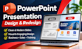 redesign your powerpoint presentation and google slides