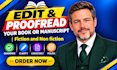 professionally edit and proofread books and manuscripts