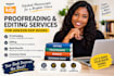 proofread, edit, and rewrite your amazon KDP book manuscript