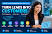 follow up with lead and handle sales objection