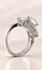 create a 3d concept render of your simple engagement ring